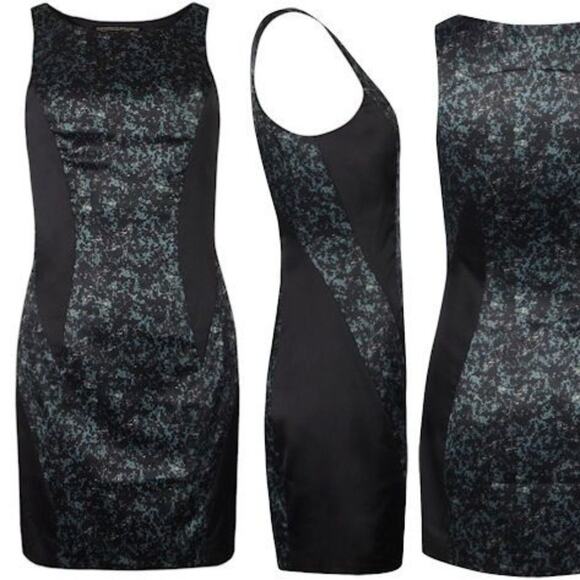 All Saints Heidi Dress Sheath Mini Cocktail Party Petri Blue 2 EUC - Picture 5 of 11